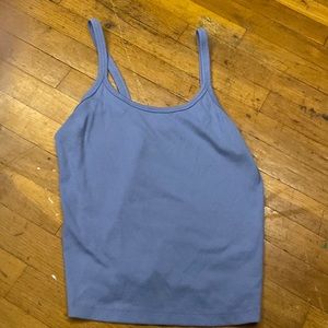 Wildfable blue tanktop size large